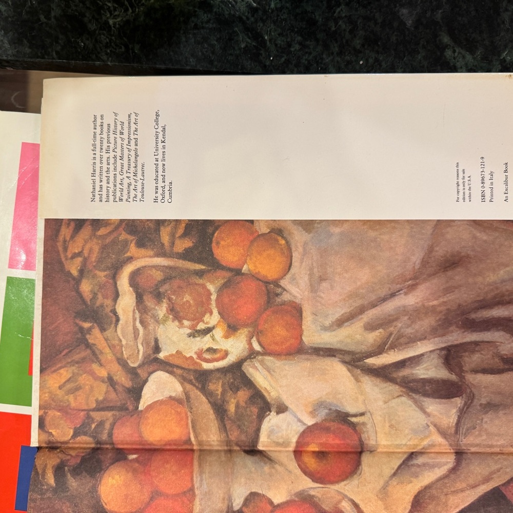 Vintage coffee table book - The Art of Cezanne by Nathaniel Harris - Picture 10 of 11